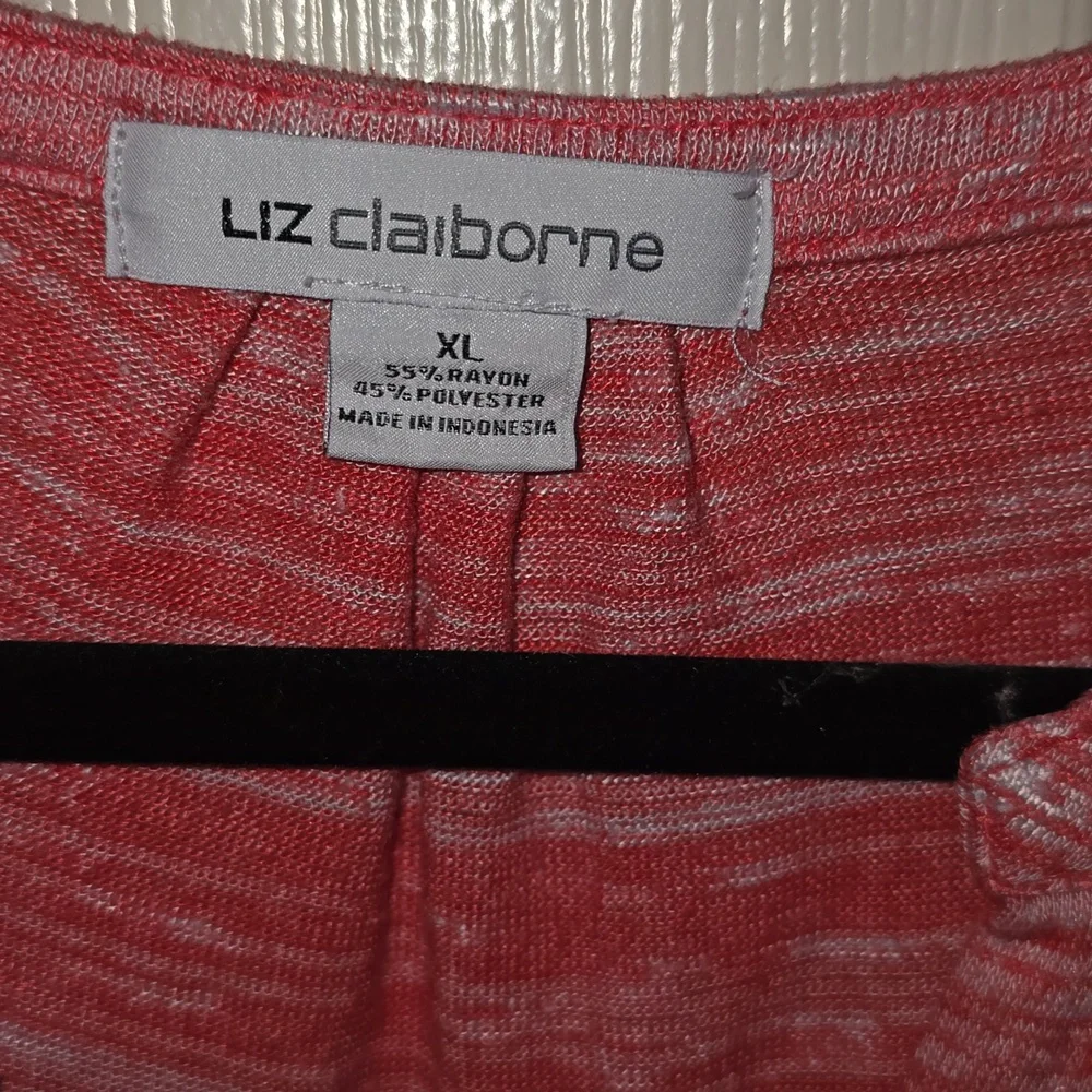 Liz Claiborne chic red